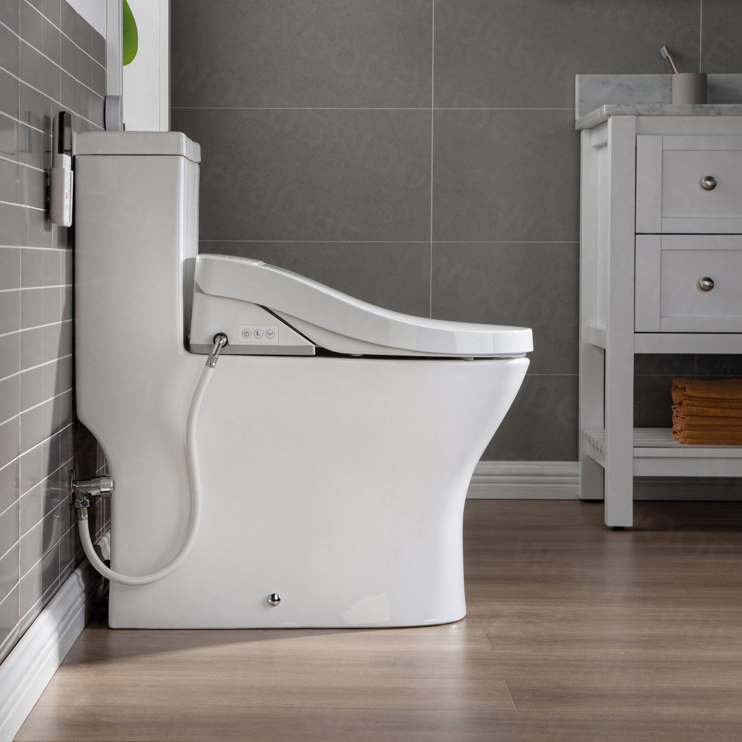 Isadora Elongated Intelligent Bidet Toilet - additional view