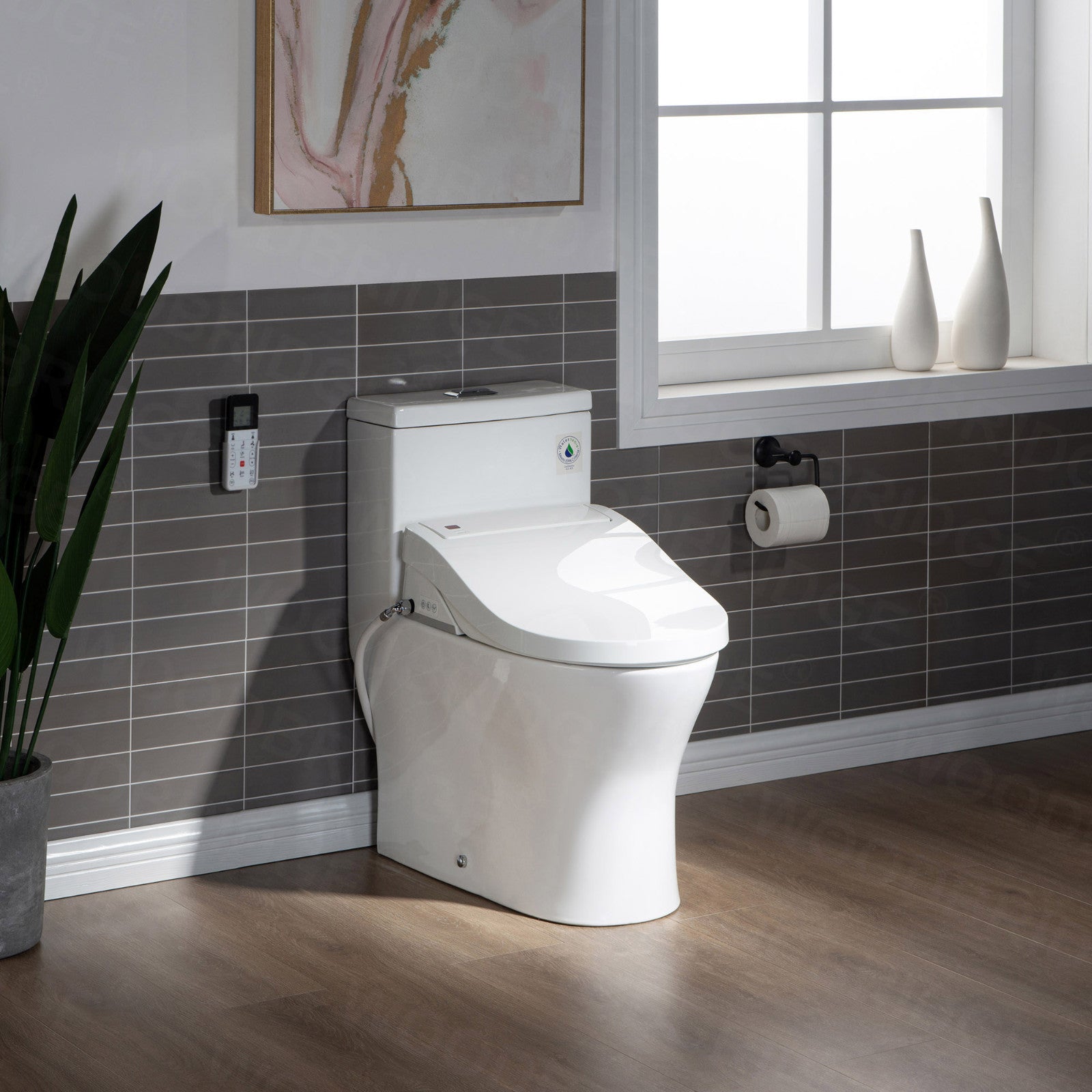 Isadora Elongated Intelligent Bidet Toilet - additional view