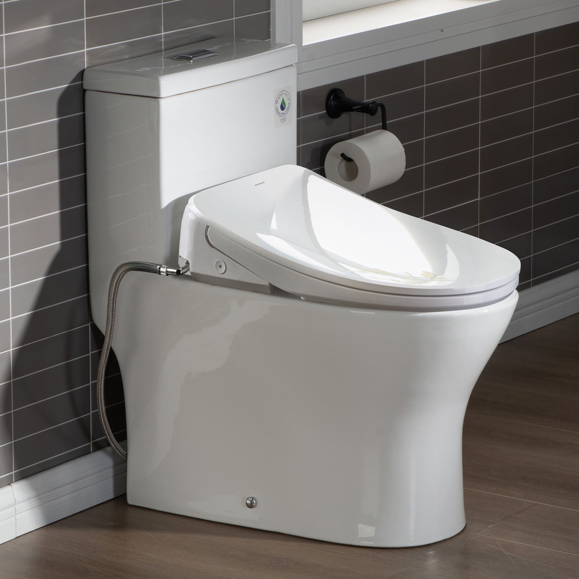 Juniper One-Piece Intelligent Bidet Toilet - side view