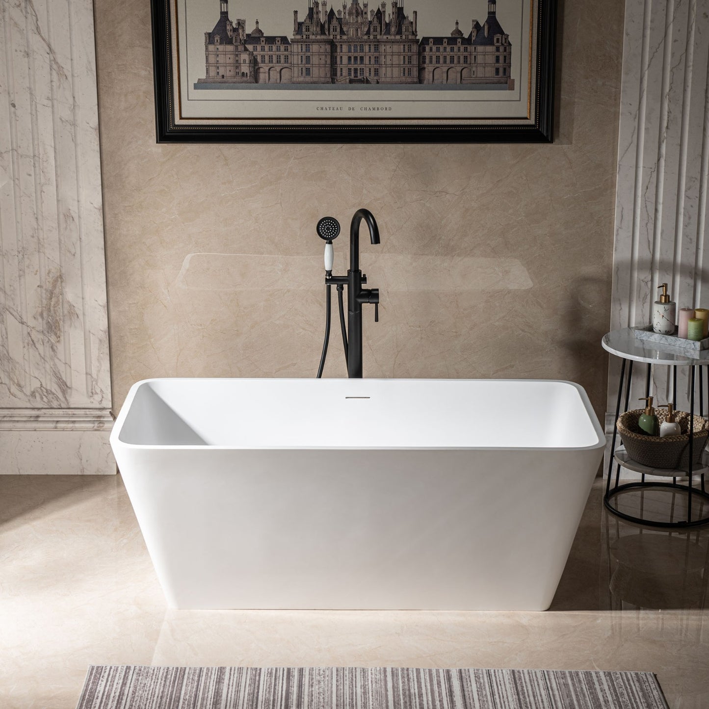 Kasten 59" Freestanding Bathtub