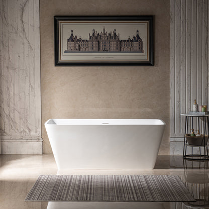 Kasten 59" Freestanding Bathtub