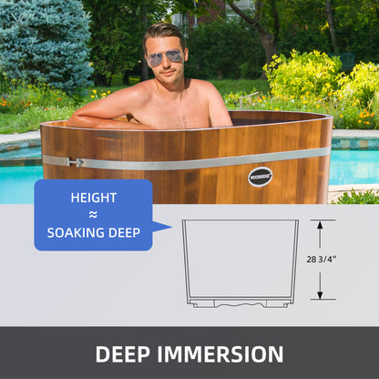 Ki 43" Freestanding Bathtub
