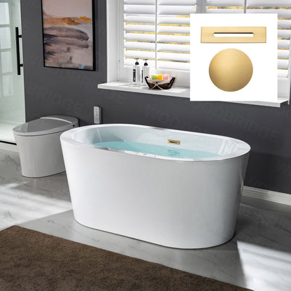Kiri 56" Freestanding Bathtub