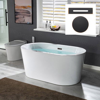 Kiri 56" Freestanding Bathtub