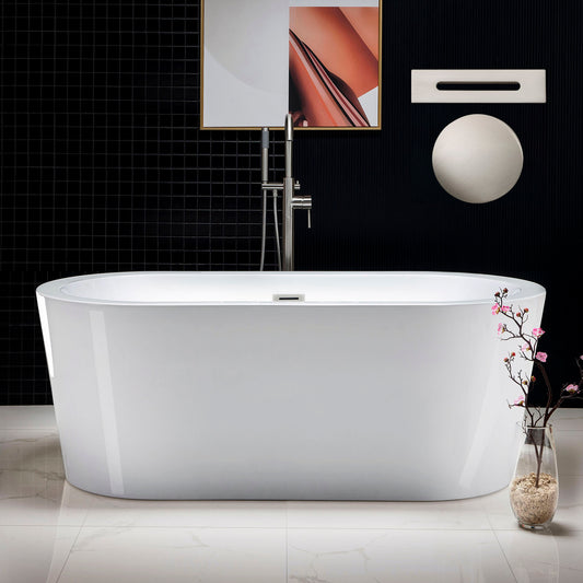 Kiri 59" Freestanding Bathtub