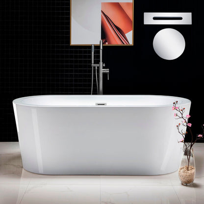 Kiri 59" Freestanding Bathtub