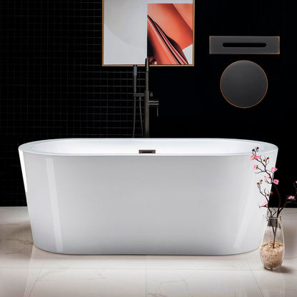 Kiri 59" Freestanding Bathtub
