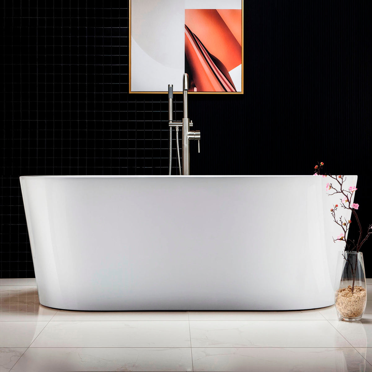 Kiri 59" Freestanding Bathtub