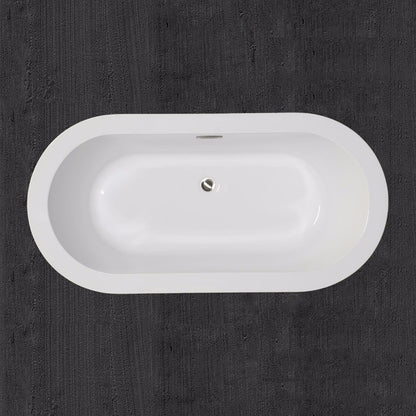 Kiri 59" Freestanding Bathtub
