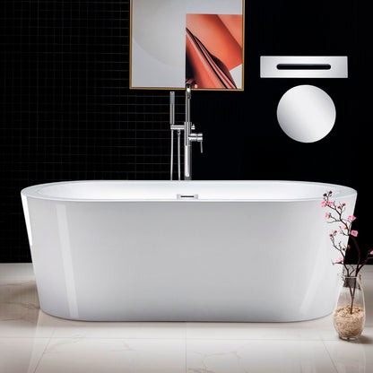 Kiri 67" Freestanding Bathtub