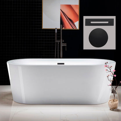 Kiri 67" Freestanding Bathtub