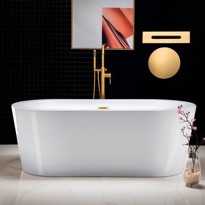 Kiri 67" Freestanding Bathtub