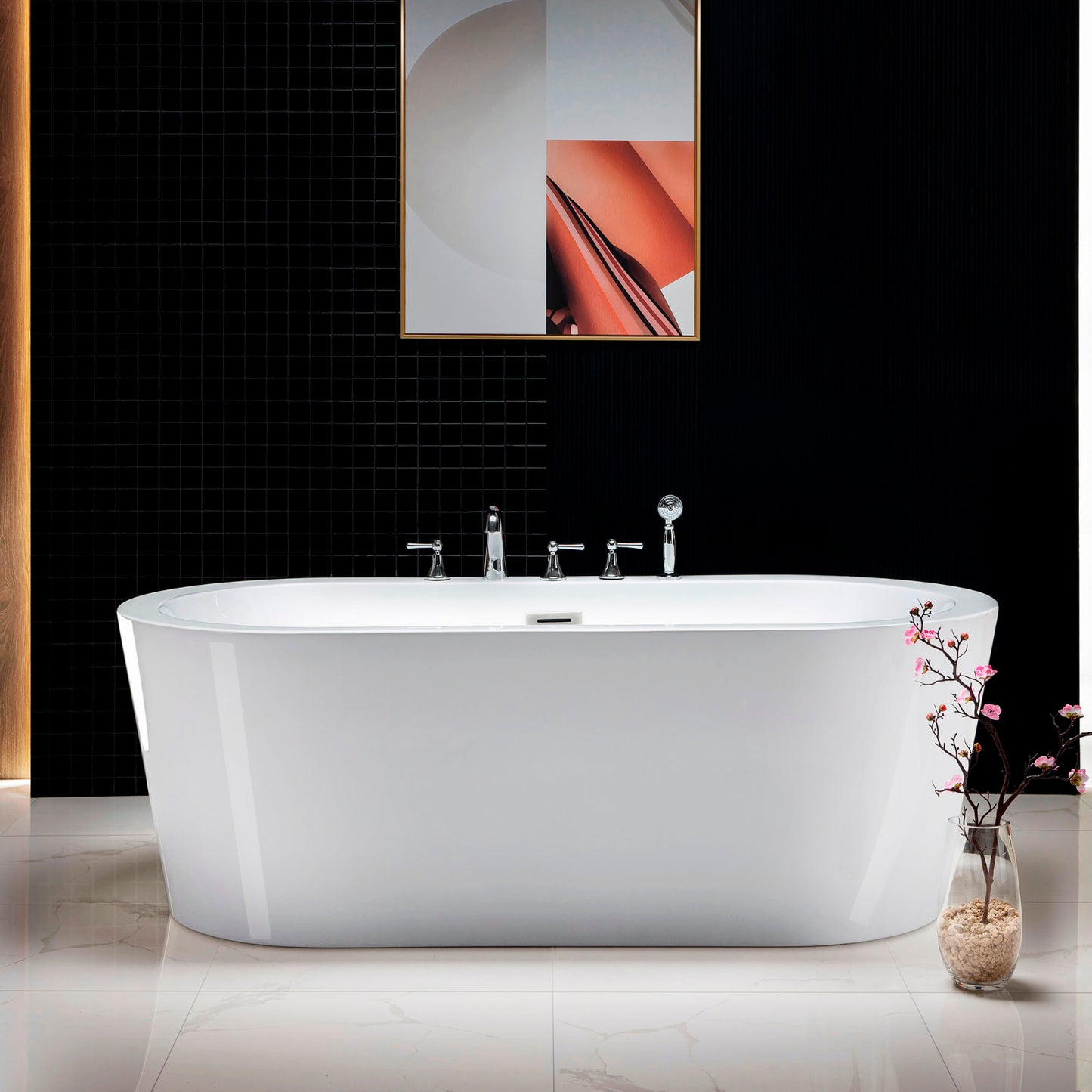 Kiri 67" Freestanding Bathtub