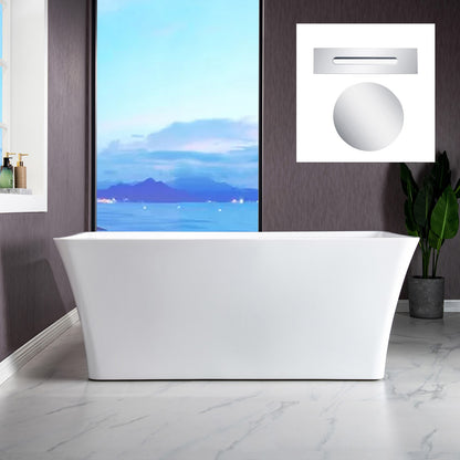 Kohrra 59" Freestanding Bathtub