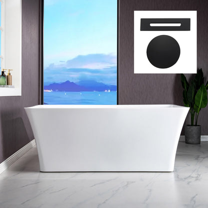 Kohrra 59" Freestanding Bathtub