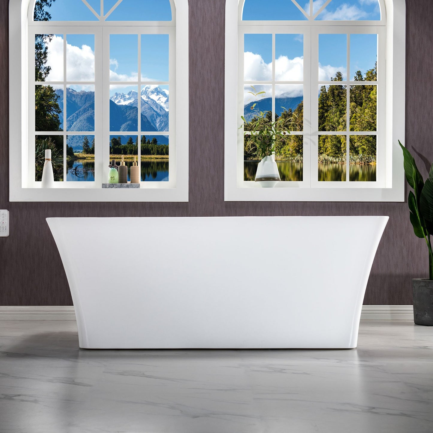 Kohrra 59" Freestanding Bathtub