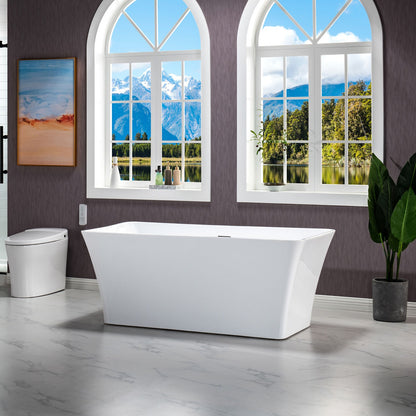 Kohrra 59" Freestanding Bathtub