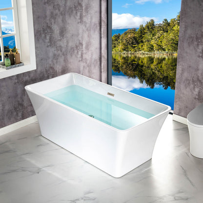 Kohrra 59" Freestanding Bathtub