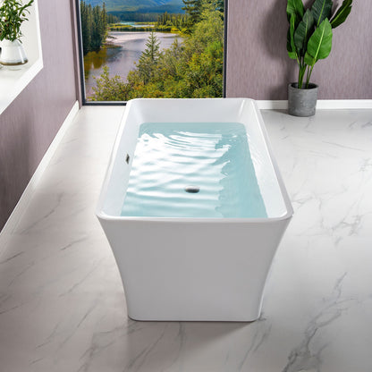 Kohrra 59" Freestanding Bathtub