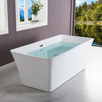 Kohrra 59" Freestanding Bathtub