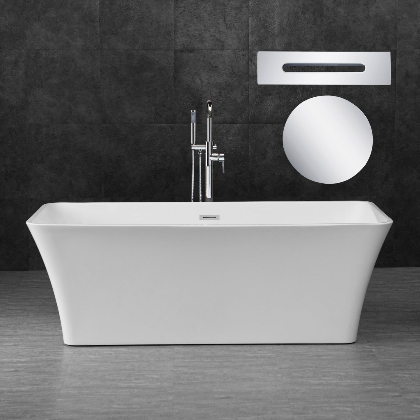 Kohrra 67" Freestanding Bathtub
