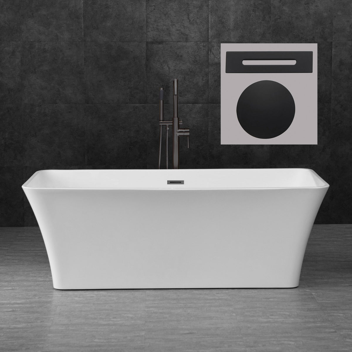 Kohrra 67" Freestanding Bathtub