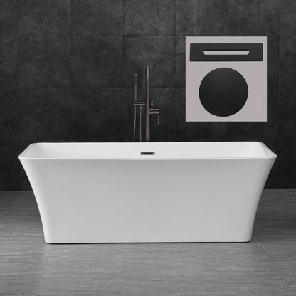 Kohrra 67" Freestanding Bathtub