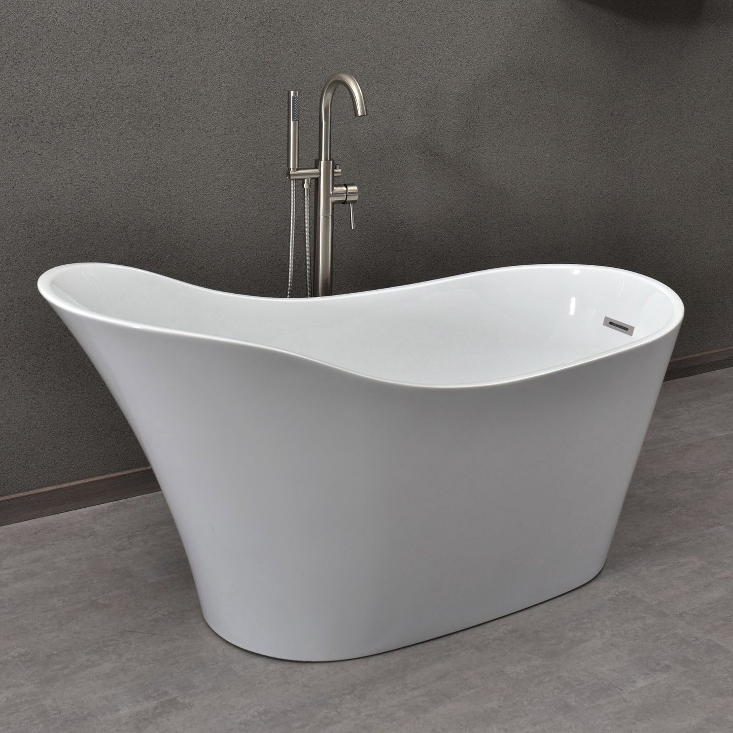Lahar 59" Freestanding Bathtub