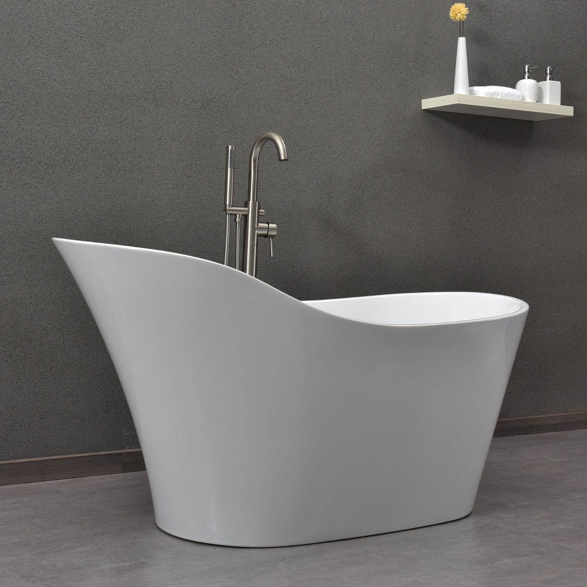 Lahar 59" Freestanding Bathtub