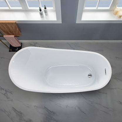 Lahar 59" Freestanding Bathtub