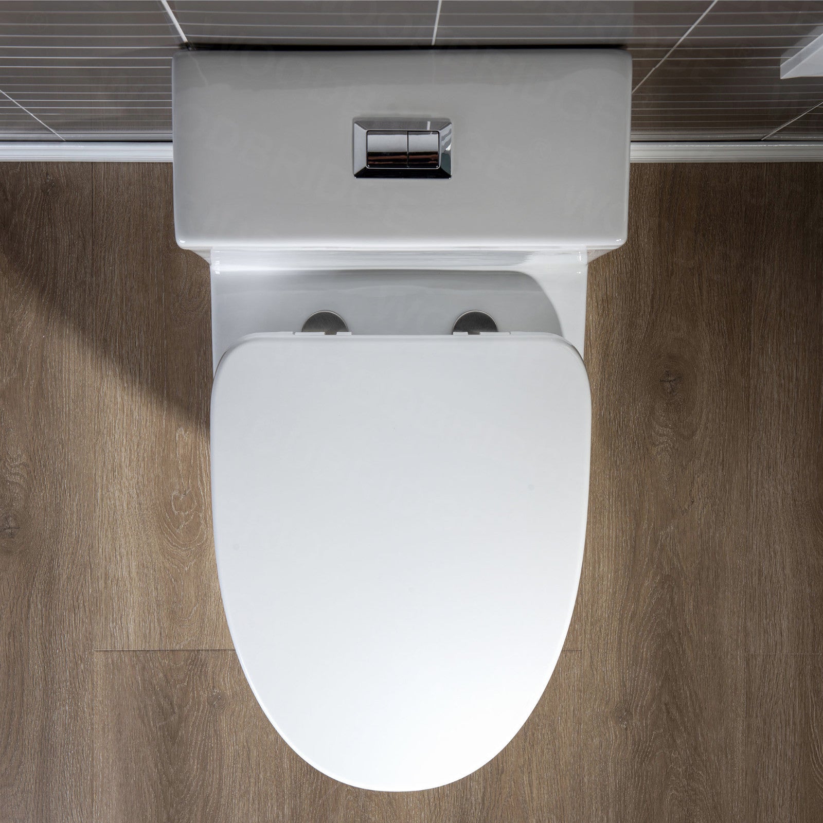 Linden One-Piece Elongated Toilet - dimensions
