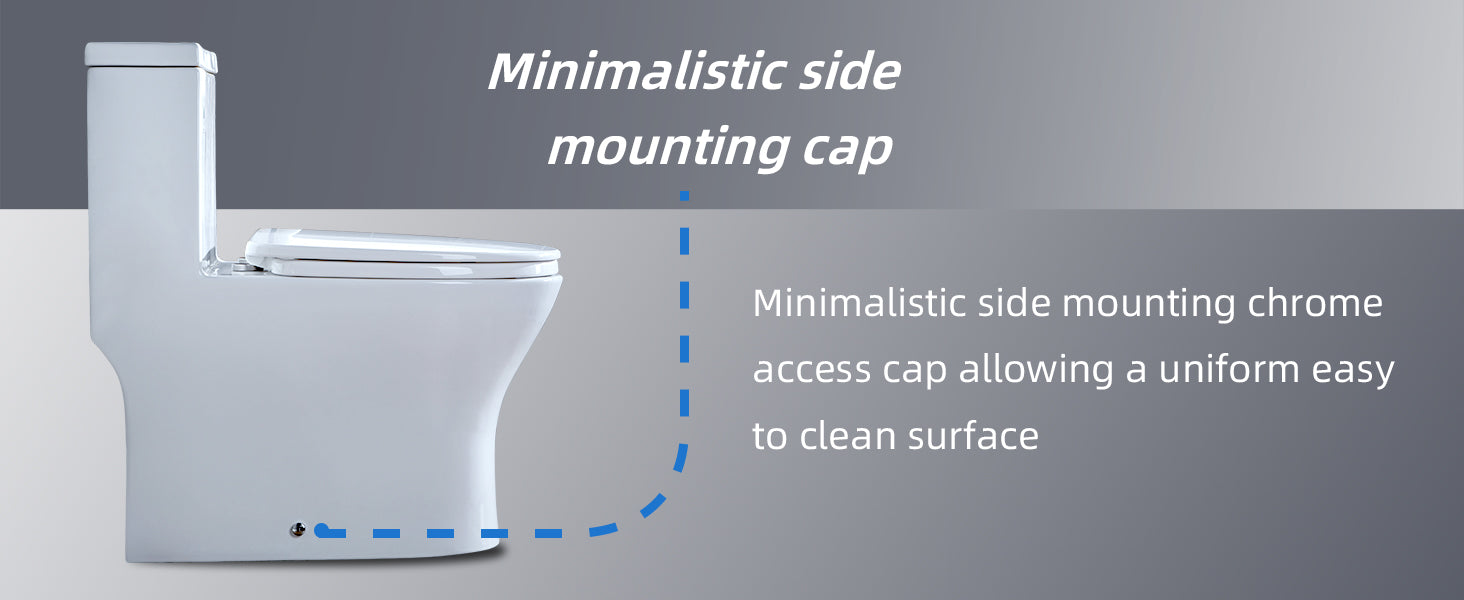 Linden One-Piece Elongated Toilet - feature detail