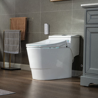 Marcel One-Piece Intelligent Bidet Toilet - side view