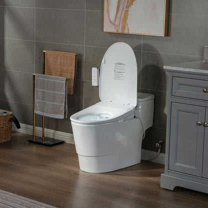 Marcel One-Piece Intelligent Bidet Toilet - seat detail
