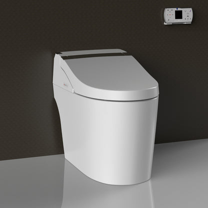Marlow One-Piece Intelligent Bidet Toilet - side view