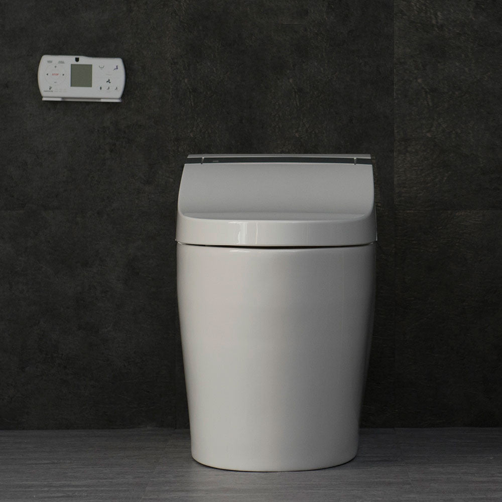 Marlow One-Piece Intelligent Bidet Toilet - seat detail