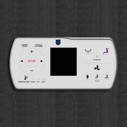 Marlow One-Piece Intelligent Bidet Toilet - lid detail