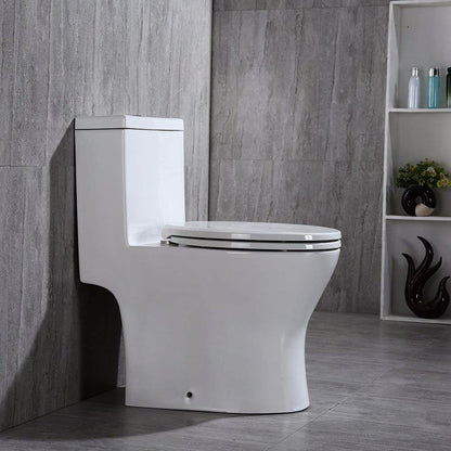 Miro Compact One-Piece Toilet - front view