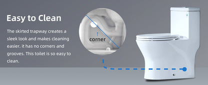 Miro Compact One-Piece Toilet - feature detail