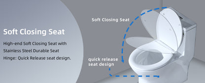 Miro Compact One-Piece Toilet - feature detail