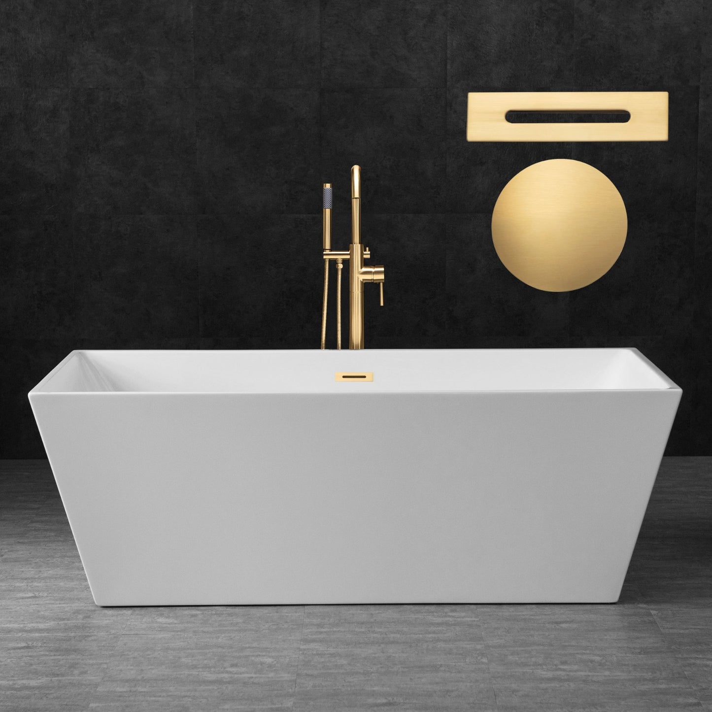 Nami 67" Freestanding Bathtub
