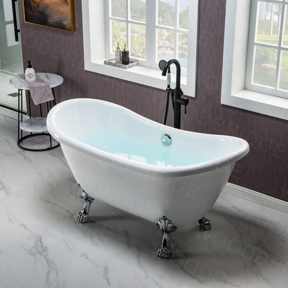 Navi 59" Freestanding Bathtub