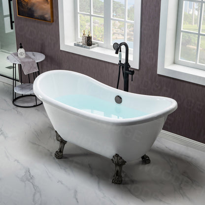 Navi 59" Freestanding Bathtub