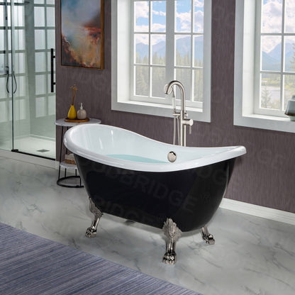 Navi 59" Freestanding Bathtub