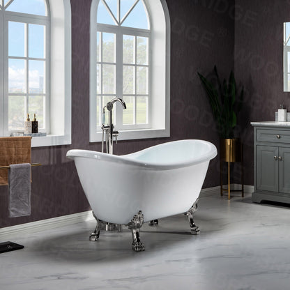 Navi 59" Freestanding Bathtub