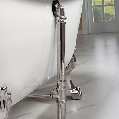 Navi 59" Freestanding Bathtub
