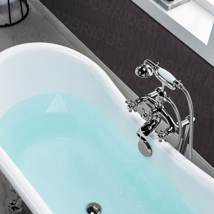 Navi 59" Freestanding Bathtub