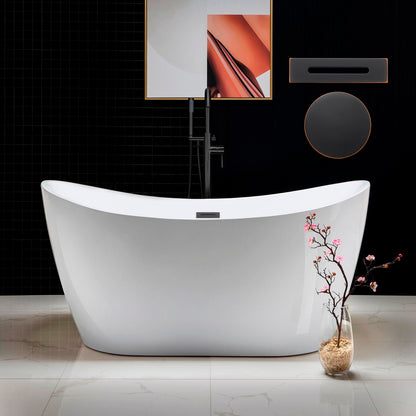 Niebla 59" Freestanding Bathtub