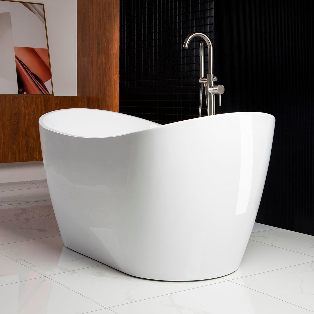 Niebla 59" Freestanding Bathtub