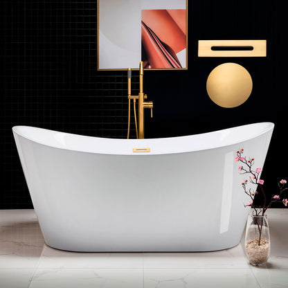 Niebla 67" Freestanding Bathtub